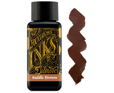 Diamine Ink Bottle 30ml - Saddle Brown