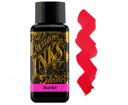 Diamine Ink Bottle 30ml - Scarlet