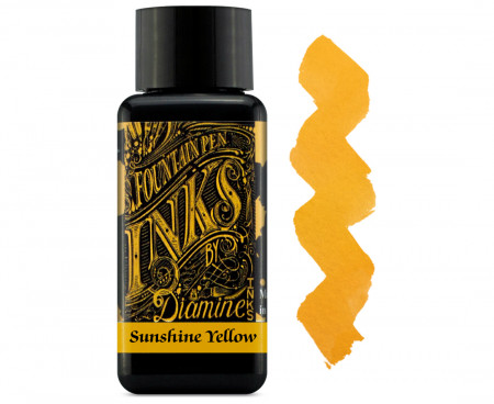 Diamine Ink Bottle 30ml - Sunshine Yellow