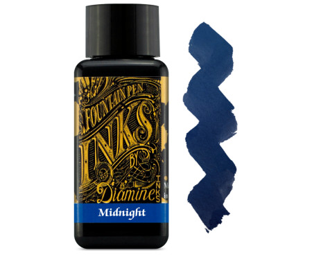 Diamine Ink Bottle 30ml - Midnight