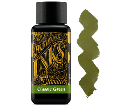 Diamine Ink Bottle 30ml - Classic Green