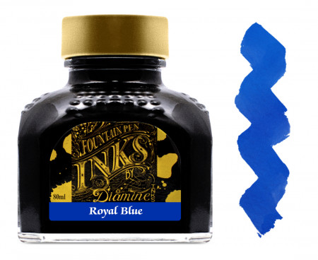 Diamine Ink Bottle 80ml - Royal Blue