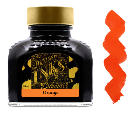 Diamine Ink Bottle 80ml - Orange