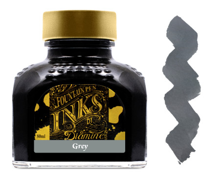 Diamine Ink Bottle 80ml - Grey