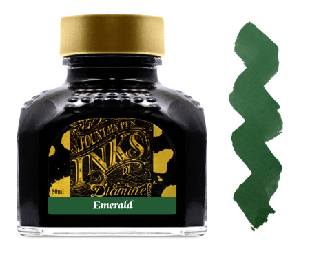 Diamine Ink Bottle 80ml - Emerald