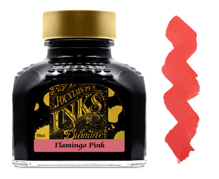 Diamine Ink Bottle 80ml - Flamingo Pink