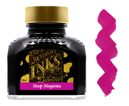 Diamine Ink Bottle 80ml - Deep Magenta