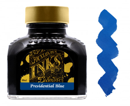 Diamine Ink Bottle 80ml - Presidential Blue