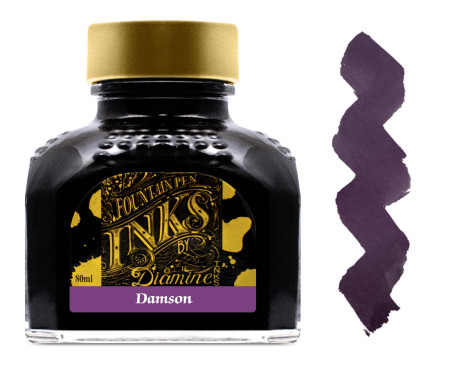 Diamine Ink Bottle 80ml - Damson