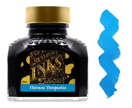 Diamine Ink Bottle 80ml - Havasu Turquoise