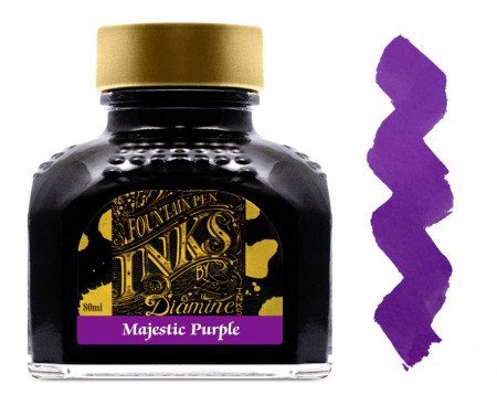 Diamine Ink Bottle 80ml - Majestic Purple
