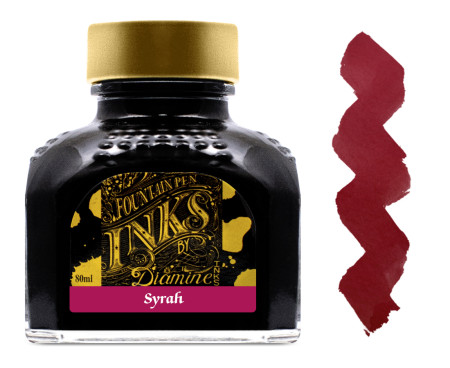 Diamine Ink Bottle 80ml - Syrah