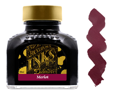 Diamine Ink Bottle 80ml - Merlot