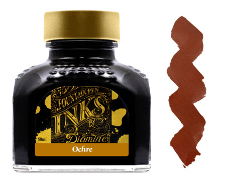 Diamine Ink Bottle 80ml - Ochre