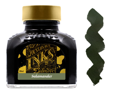 Diamine Ink Bottle 80ml - Salamander