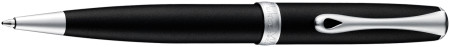 Diplomat Excellence A2 Ballpoint Pen - Lapis Black Matte Chrome