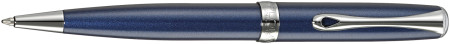 Diplomat Excellence A2 Ballpoint Pen - Midnight Blue Chrome Trim