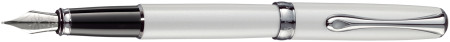 Diplomat Excellence A2 Fountain Pen - Pearl White Chrome Trim