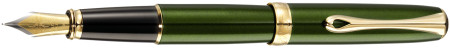 Diplomat Excellence A2 Fountain Pen - Evergreen Gold Trim