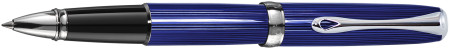 Diplomat Excellence A2 Rollerball Pen - Skyline Blue Chrome Trim