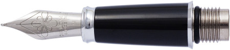 Diplomat Excellence Black Nib - Stainless Steel