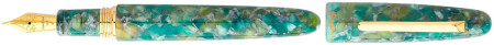 Esterbrook Estie Oversize Fountain Pen - Sea Glass Gold Trim