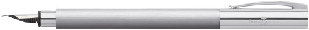 Faber-Castell Ambition Fountain Pen - Stainless Steel