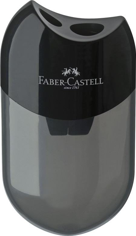 Faber-Castell Double Hole Sharpener - Black