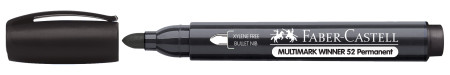 Faber-Castell Marker Multimark Winner 52 Permanent Marker - Bullet -Black