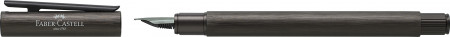 Faber-Castell Neo Slim Fountain Pen - Aluminium Black