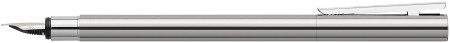 Faber-Castell Neo Slim Fountain Pen - Shiny Stainless Steel