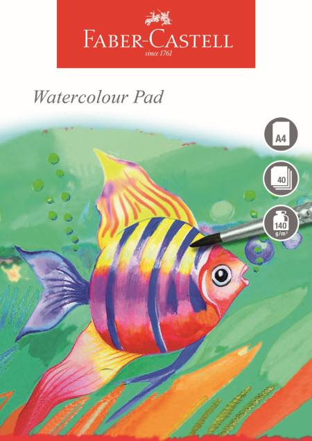 Faber-Castell A4 Wiro Watercolour Pad