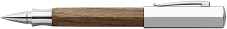 Faber-Castell Ondoro Rollerball Pen - Smoked Oak Wood