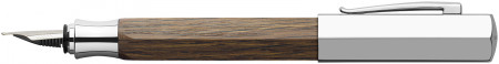 Faber-Castell Ondoro Fountain Pen - Smoked Oak Wood