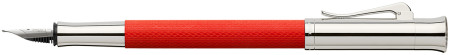 Graf von Faber-Castell Guilloche Fountain Pen - India Red