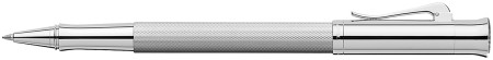 Graf von Faber-Castell Guilloche Rollerball Pen - Rhodium