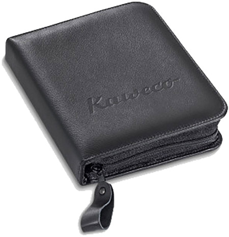 Kaweco A5 Leather Pen Case for Twenty Pens - Black