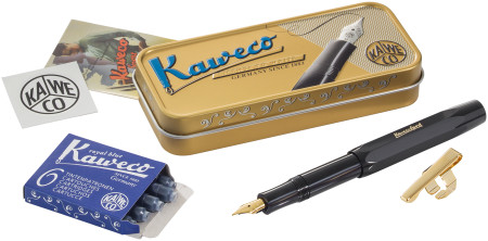 Kaweco Classic Sport Fountain Pen Gift Set - Black