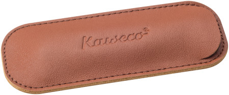 Kaweco Eco Leather Pouch for Sport Pens - Brandy - Double