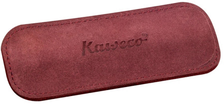 Kaweco Eco Velours Pouch for Sport Pens - Bordeaux - Double