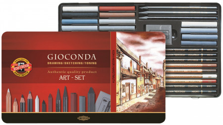 Koh-I-Noor - Gioconda 24-Piece Chalk Art Set