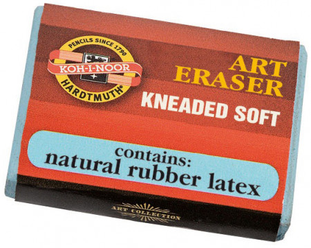 Koh-I-Noor 6421 Kneaded Eraser - Single (In Card)