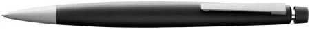 Lamy 2000 Mechanical Pencil - Matte Black Chrome Trim - 0.7mm