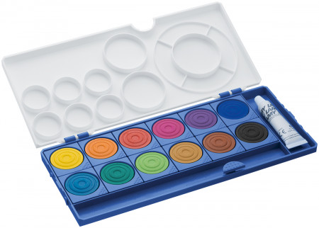 Lamy Aquaplus Blue Paint Box - Assorted Colours (Set of 12)