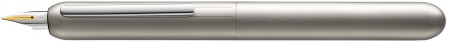 Lamy Dialog Fountain Pen - Palladium with Solid 14K Gold Nib