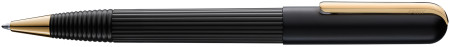 Lamy Imporium Ballpoint Pen - Matte Black Gold Trim