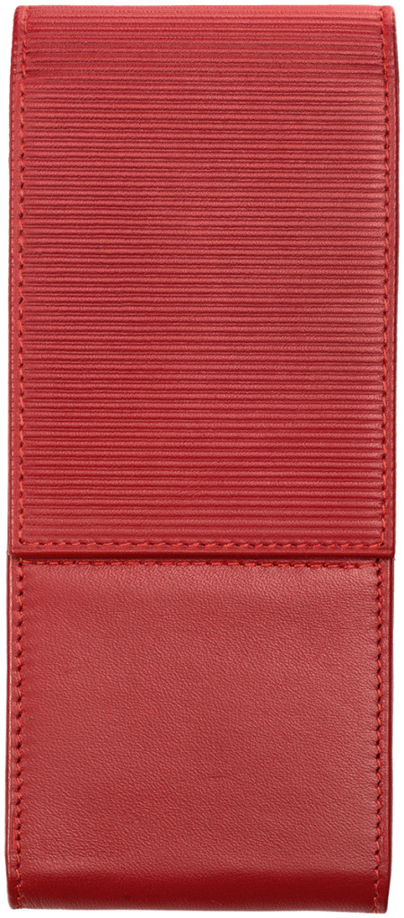 Lamy Premium Leather Pen Case for Three Pens - Red