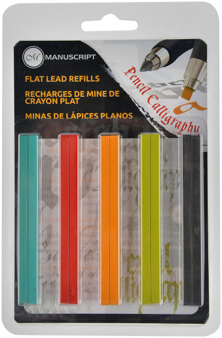 Manuscript Callicreative Lettering Pencil - Flat Lead Set