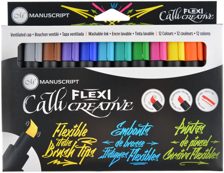 Manuscript Callicreative Flexi Tipped Marker