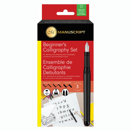 Manuscript Beginner's Calligraphy Set - Right Handed